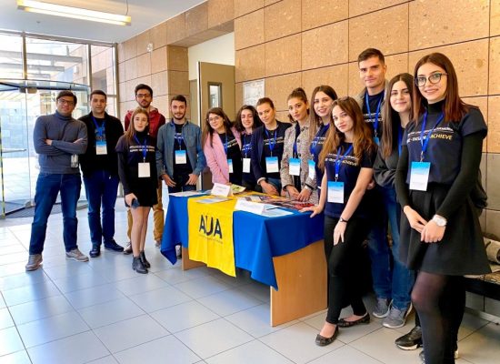 Students volunteer at AUA naugural Political Science &International Affairs Conference